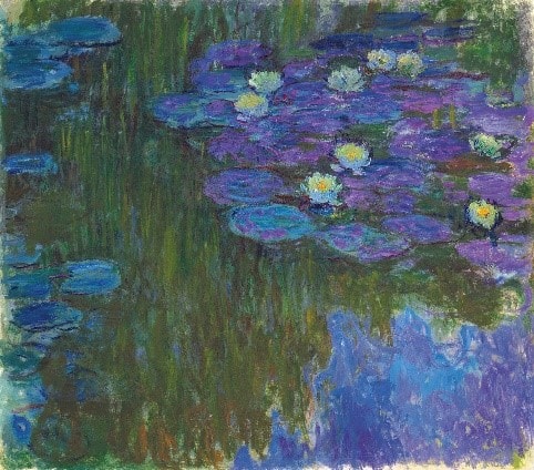 Nymphéas en fleur-Claude Monet (1840-1926)